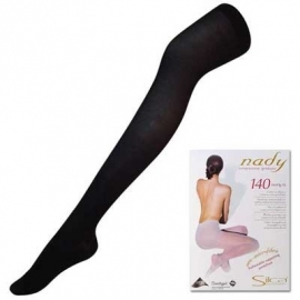 Nady 140, zwarte steunpanty 18/21 mmHg. Microfiber Opaque.