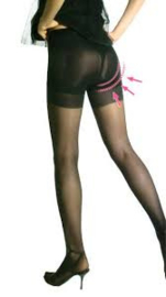 New Up 40 - figuurcorrigerende panty met push-up effect