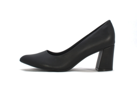 On Top donkerblauwe en zwarte pumps
