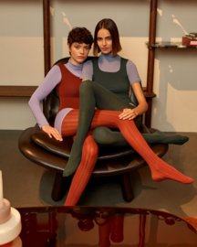 donker groene panty 50 denier