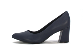 On Top donkerblauwe en zwarte pumps