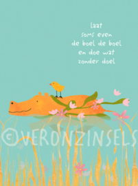 Laat soms even...