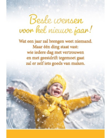 Beste wensen voor het nieuwe jaar.