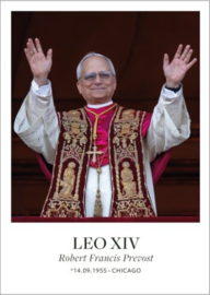  Gebedskaart paus  Leo XIV