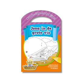 Kleurboek Jona in de grote vis