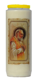 Noveenkaars Pater Pio per 3 stuks