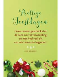 Prettige feestdagen
