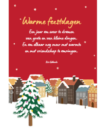 Warme kerstdagen