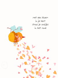 Kaart van viltjeskarton