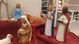 Handgemaakte beeldjes in keramiek