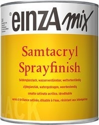einzA Samtacryl Sprayfinish Zijdeglanslak 3 Liter