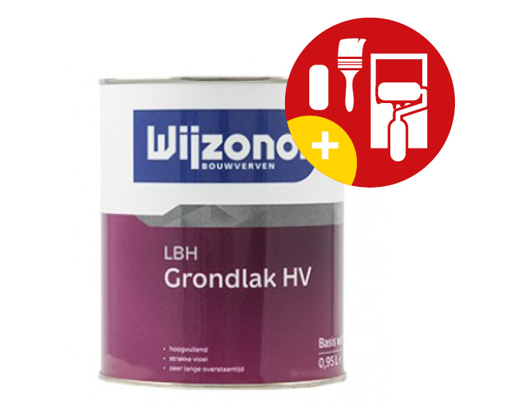Wijzonol LBH Grondlak HV 2,5 Liter | Grondverf Alkyd | behangland