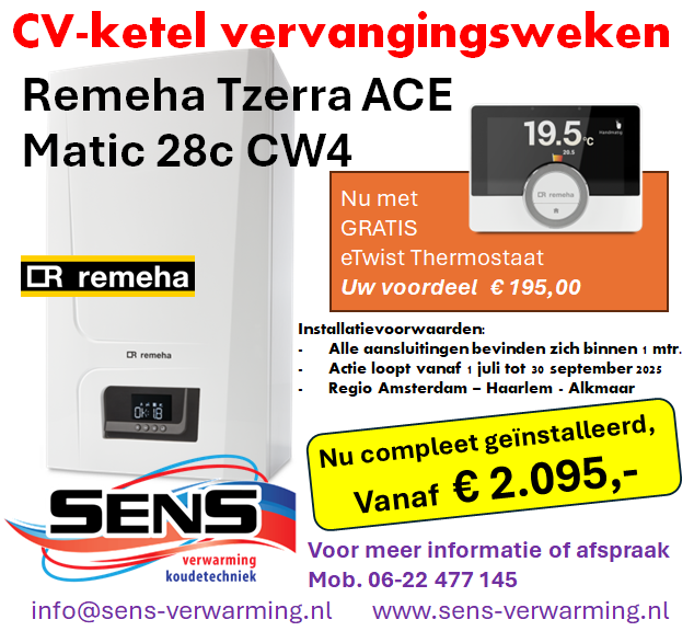 Remeha Tzerra ACE Matic 28C CW4