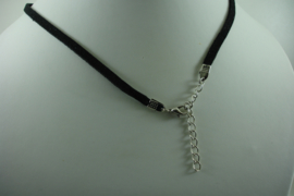 [ 1421 ] 5 mm. Veter Ketting 50 cm. Zwart