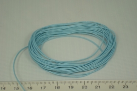 [8054 ] Waskoord 1.1 mm.  Licht Blauw  5 meter