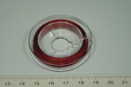 [8042]  Acculon  0.45 mm, Warm Rood, rol van 10 meter