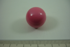 [ 0910 ] Klank bal 16 mm. Oud Rose.