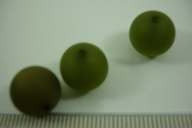 (0215) Polaris mat 12 mm olijfgroen.