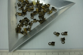 [5390 ] Veterklem 5x2 mm. Brons, +/- 50 stuks