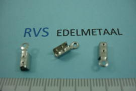 [ 8383 ] RVS,  Veter klemmetje 2 mm. inw. per 15 stuks