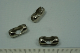 [0667 ] Balketting slotje 6 mm. Chroom, per stuk