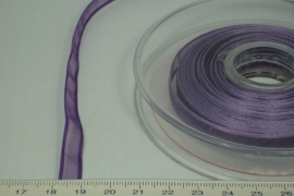 [8080 ] Organza lint  Paars/Aubergine  per Meter