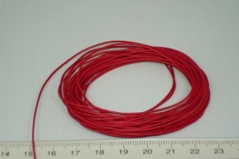 [8070 ] Waskoord 1.1 mm.  Rood  5 meter