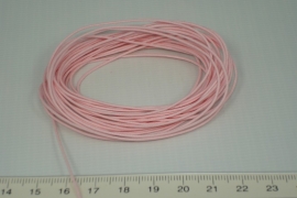 [8067 ] Waskoord 1.1 mm.  Licht Roze  5 meter