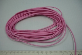 [8115 ] Waskoord 1.3 mm. Roze, 5 meter