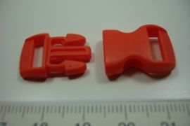 [ 0868 ] Klik slot 28.5 x 14.5 mm. Oranje, per stuk