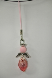 [ 1137 ] Engeltje 3.8 cm. Roze, per stuk