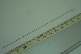 [ 0128 a ] Wijd oog naald dikte 0.30 mm.  per stuk