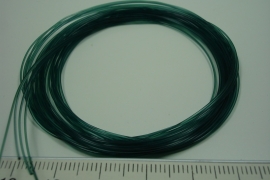 [ 5947 ] Nylon 0.5 mm. Groen,  5 x 110 cm.