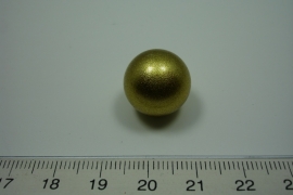 [ 0920 ] Klank bal 16 mm. Goud.