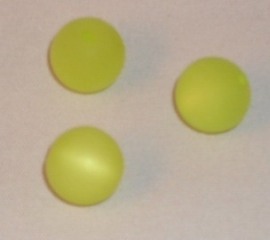 (0096) Polaris mat 10 mm. Licht Groen, per stuk