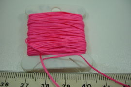 [5667 ] Katoen koord 0.7 mm. Roze, 10 meter
