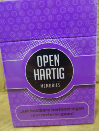 OPEN HARTIG: MEMORIES