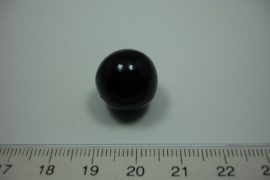 [ 0914 ] Klank bal 16 mm. Zwart.