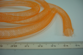 [ 5305 ] Open tube koord 8 mm. Oranje, 1 meter