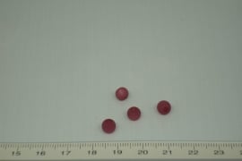 [0386 ] Polaris kraal 6 mm. Oud Roze