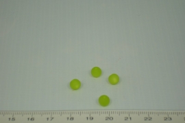[0396 ] Polaris kraal 6 mm. Baby Groen