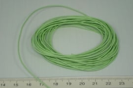[ 8063 ] Waskoord  1.1 mm.  Licht Groen  5 meter