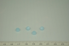 [0395 ] Polaris kraal 6 mm. Baby Blauw