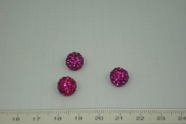 [1009 ] Shambala kraal 10 mm, Roze