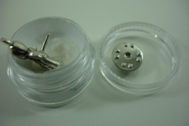 [ 6978 ] Bescherm Engel 21 mm. op revere pin, per stuk
