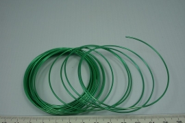 [5452 ] Aluminiumdraad 1 mm. Groen, 5 meter