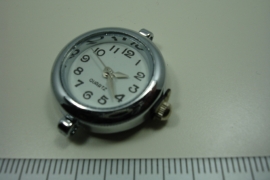[ 0933 ] Horloge kast glad 28 x 25 mm.  per stuk