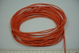 [8108 ] Waskoord 1.3 mm. Oranje, 5 meter