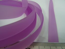 [ 5530-V ] plat Rubber 10 mm. Violet, per meter