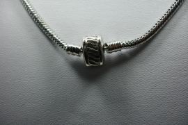 +[ 8722 ] Ketting Pandora stijl met magneet slotje, per stuk